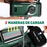 SurvivorPro Radio de Emergencia 10.000mAh - VyFlair