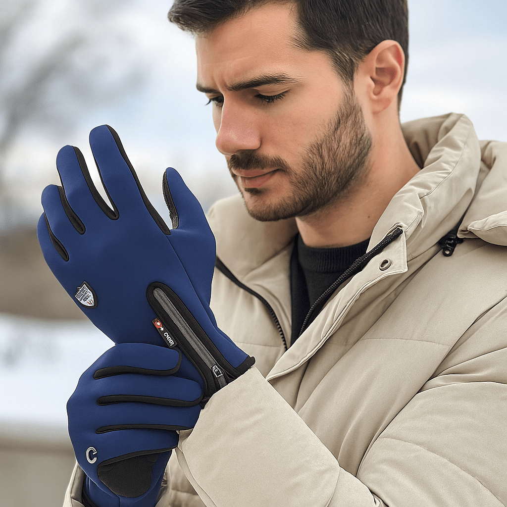 Guantes Tech Touch – Calientes y Táctiles Impermeables - VyFlair
