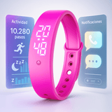 BraceletV9 Reloj Inteligente Resistente al Agua - VyFlair