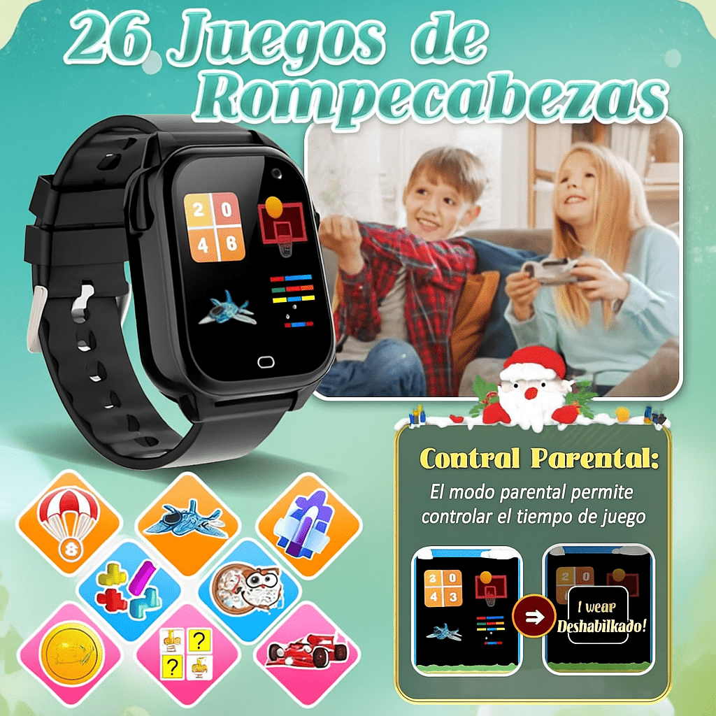 iWatch Smartwatch para Niños Resistente al Agua - VyFlair