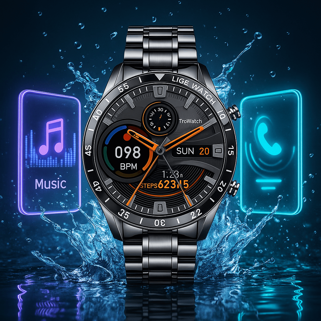 Reloj Inteligente Luxe 4G con GPS y Pantalla AMOLED - VyFlair