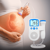 Doppler Fetal Portátil con Pantalla y Altavoz - VyFlair