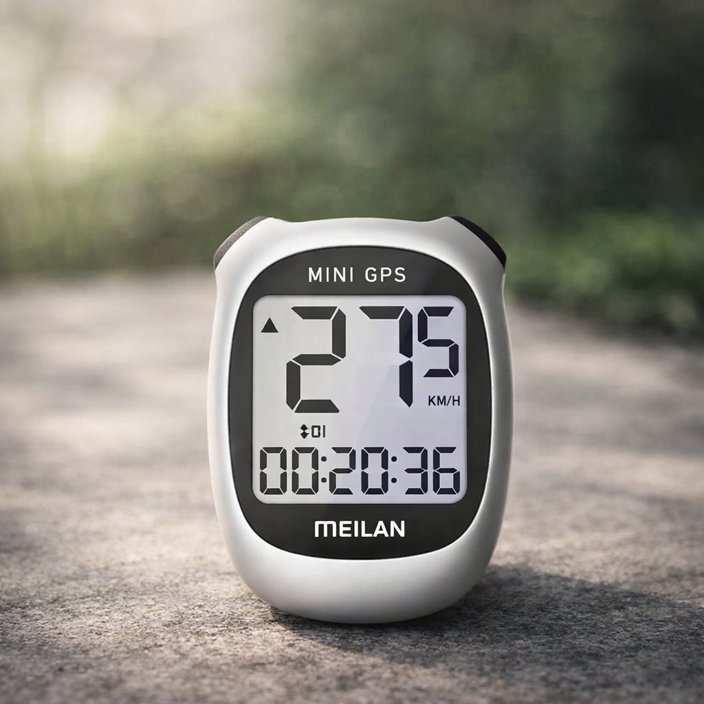 Medidor GPS | Ciclismo, recargable | Impermeable, retroiluminado
