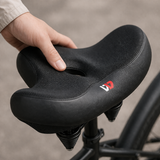 Sillín ciclismo | Extra ancho, cómodo | Ergonómico, transpirable
