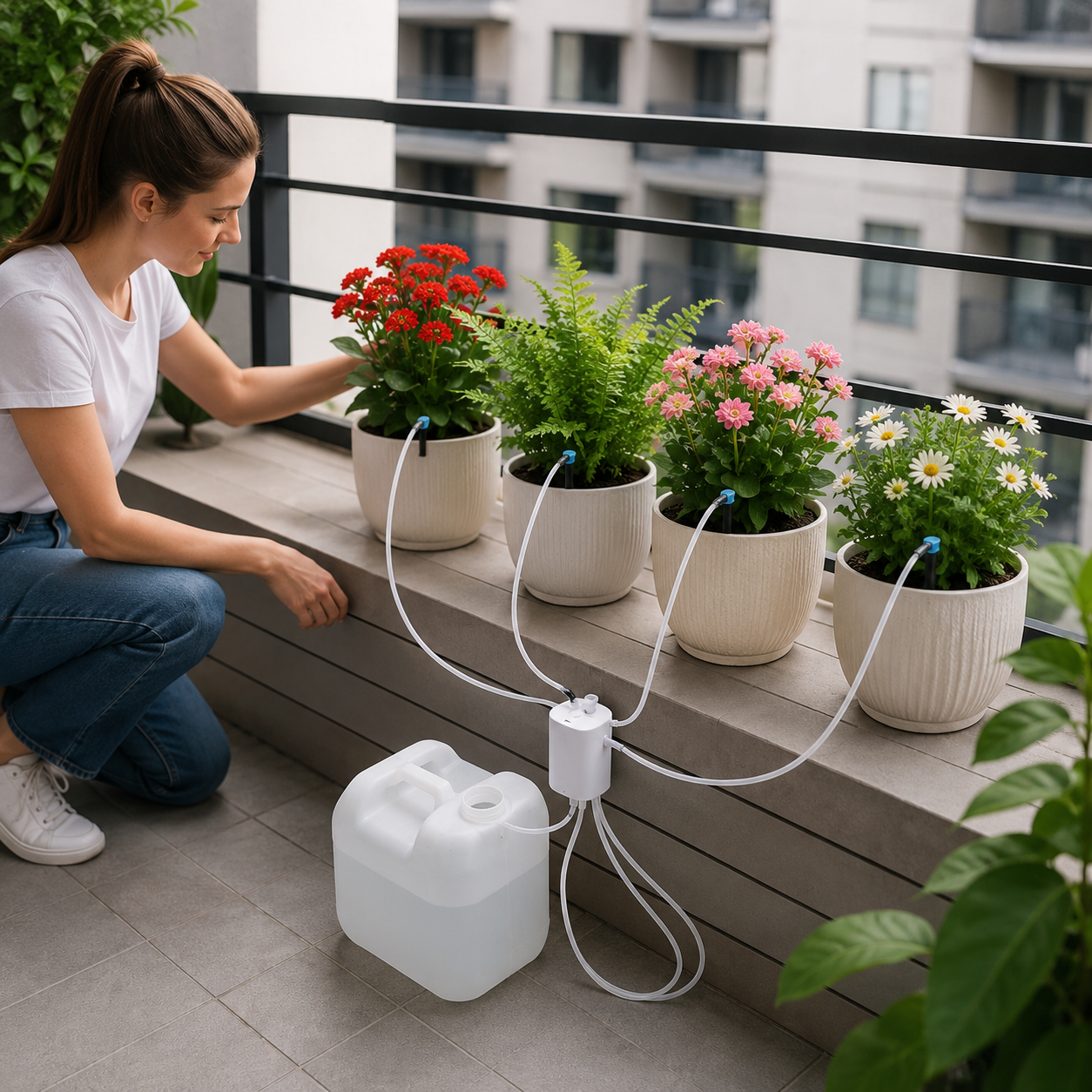LEAFCARE - Riego Automático Inteligente - Plantas de Interior