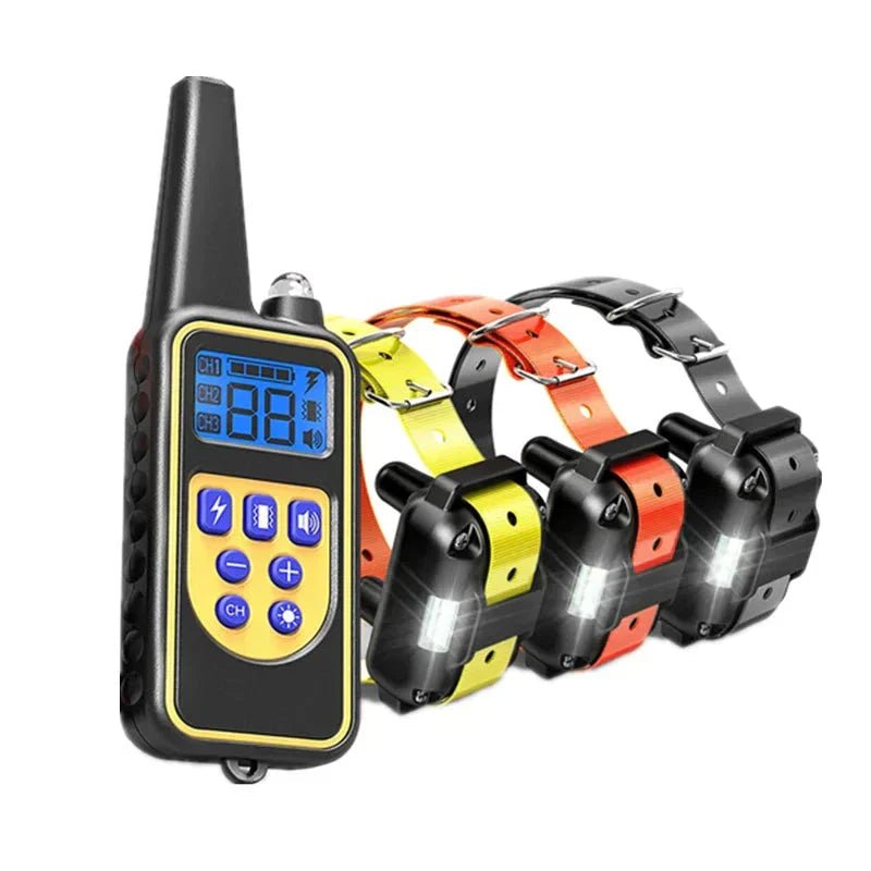 Collar de Perro Eléctrico Impermeable con Control Remoto - VyFlair