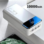 Banco de Energía 100,000mAh Carga Súper Rápida - VyFlair
