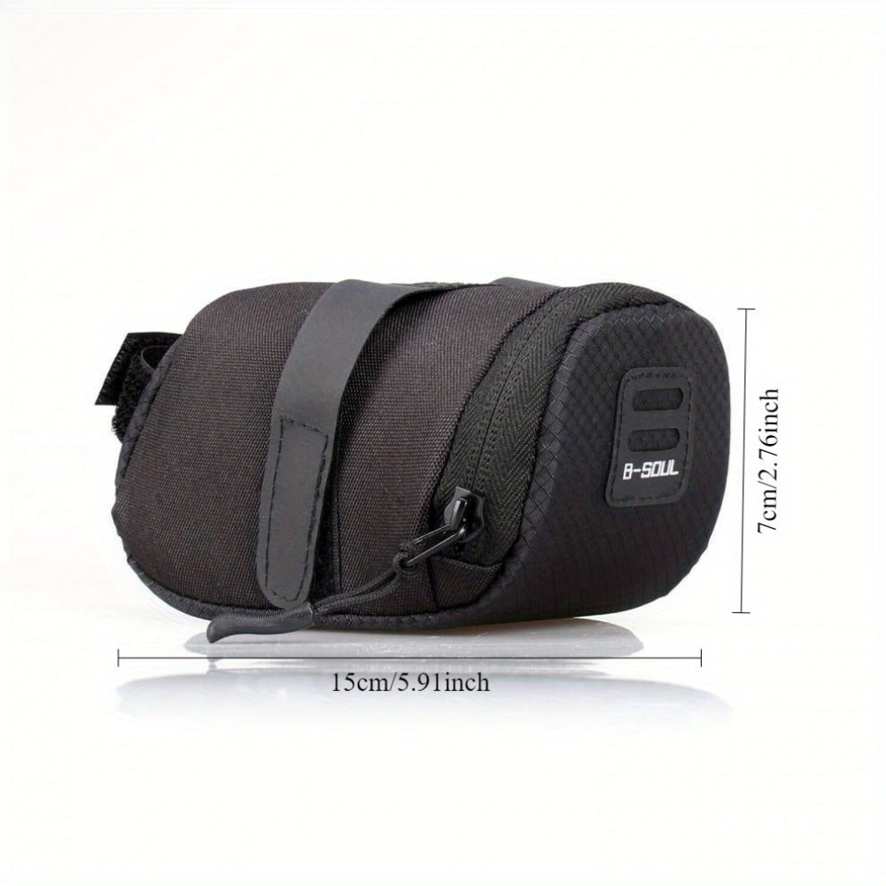 Bolsa sillín bici | Compacta, ligera | Portátil, resistente