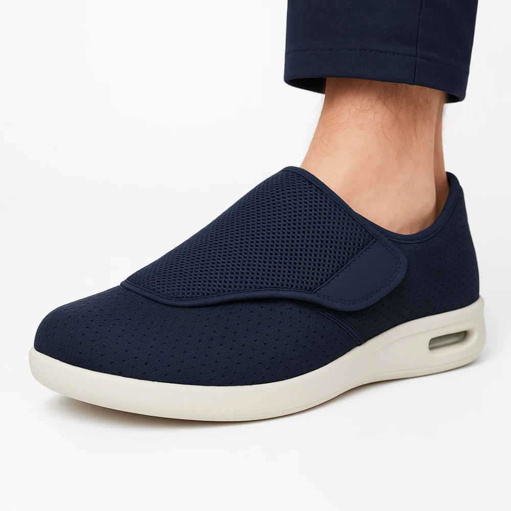 Zapatos ortopédicos diabéticos | Espuma viscoelástica, zero drop | Confort