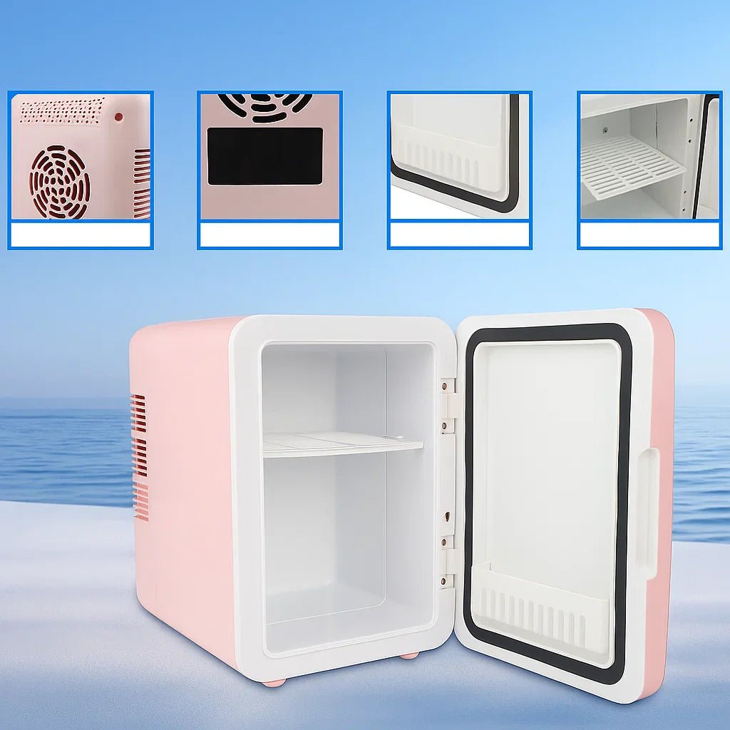 Mini Nevera USB Portátil con Congelador Interno - VyFlair
