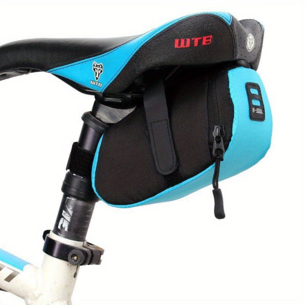 Bolsa sillín bici | Compacta, ligera | Portátil, resistente