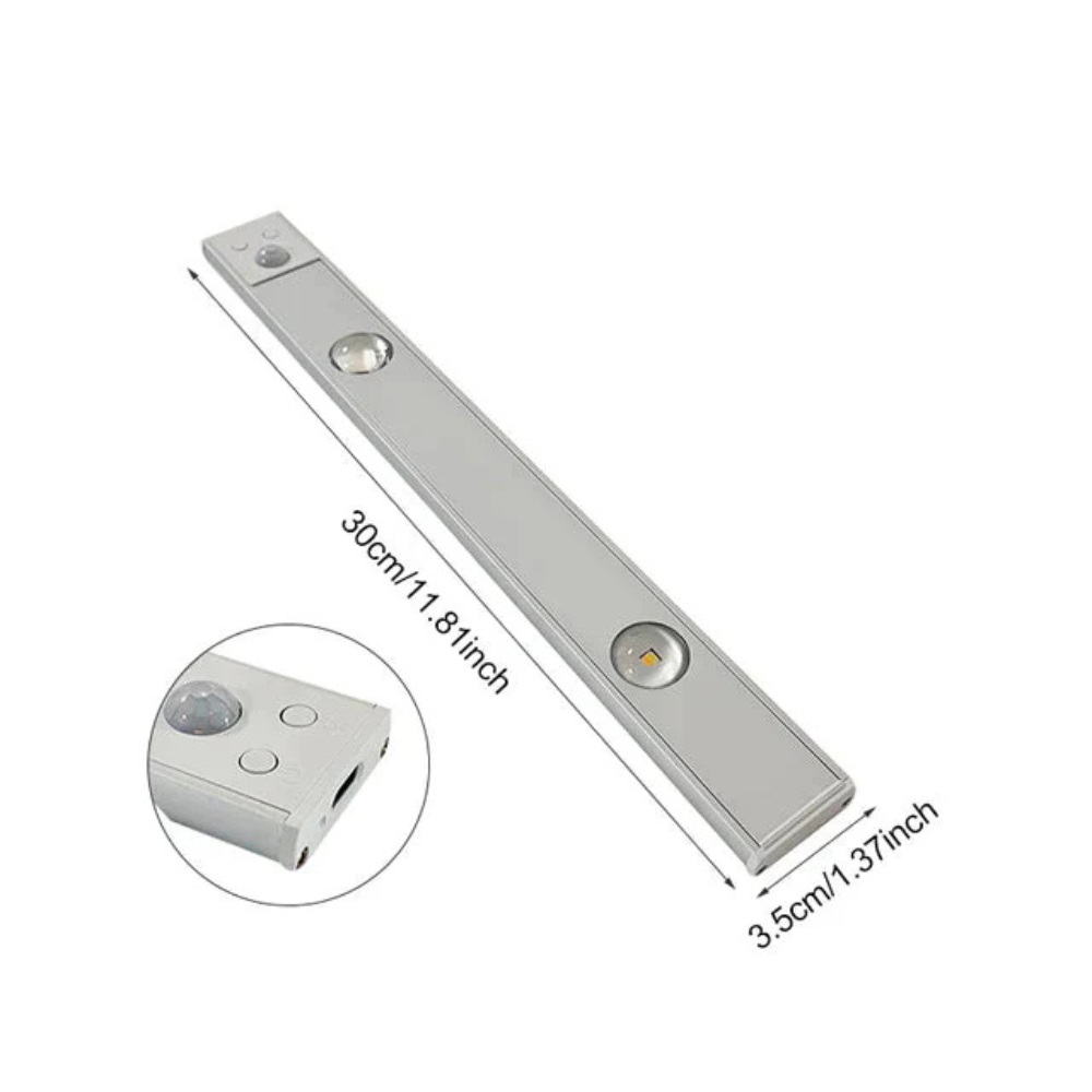Luz nocturna LED | Sensor de movimiento, inalámbrica | Interior