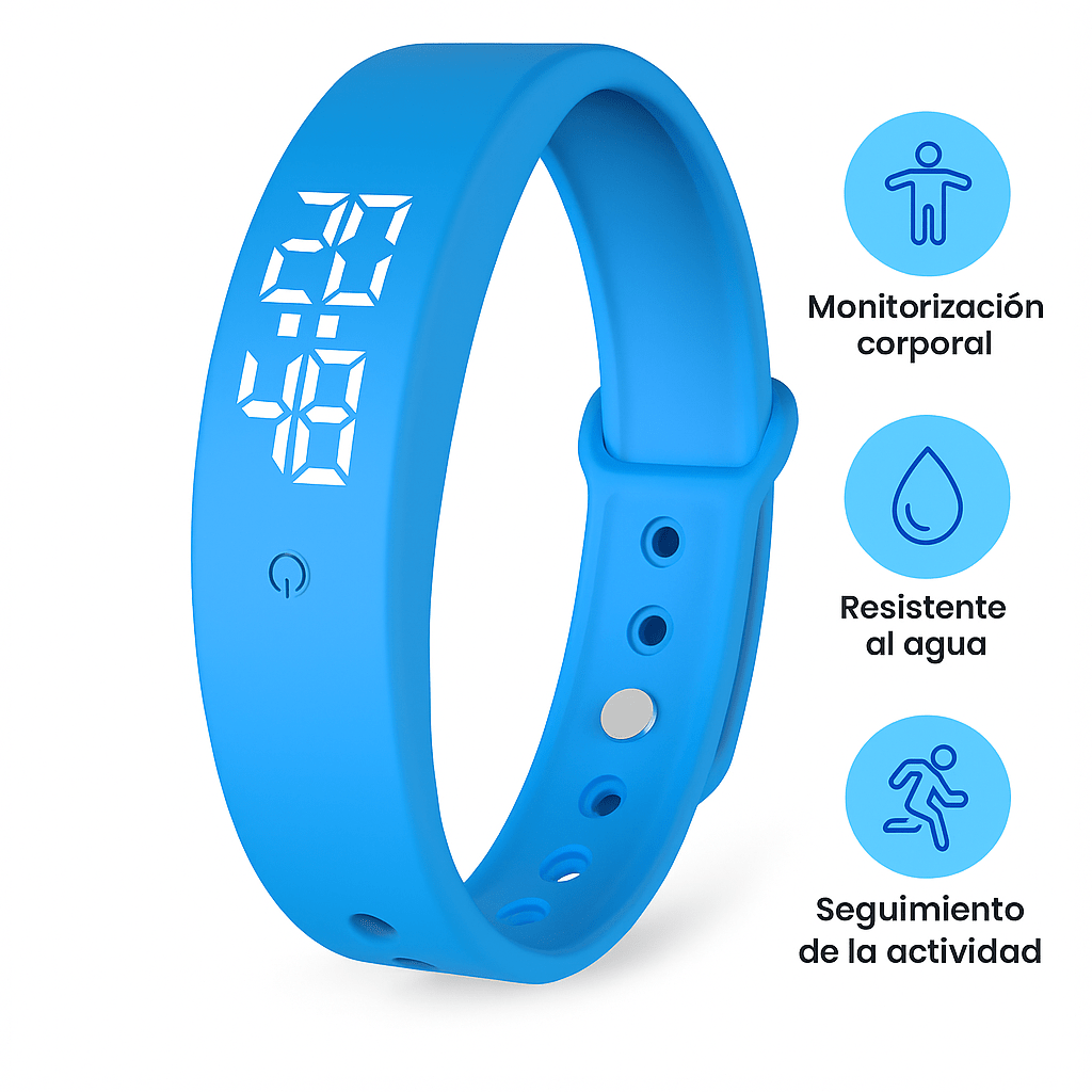BraceletV9 Reloj Inteligente Resistente al Agua - VyFlair