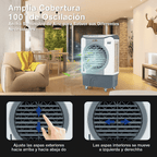 Enfriador Evaporativo Industrial 4 en 1 45L - VyFlair