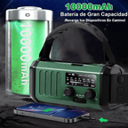 SurvivorPro Radio de Emergencia 10.000mAh - VyFlair