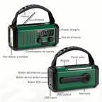 SurvivorPro Radio de Emergencia 10.000mAh - VyFlair