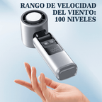 Ventilador de Mano Cooliox Mini Plegable 4000mAh - VyFlair