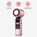 Ventilador de Mano Cooliox Mini Plegable 4000mAh - VyFlair