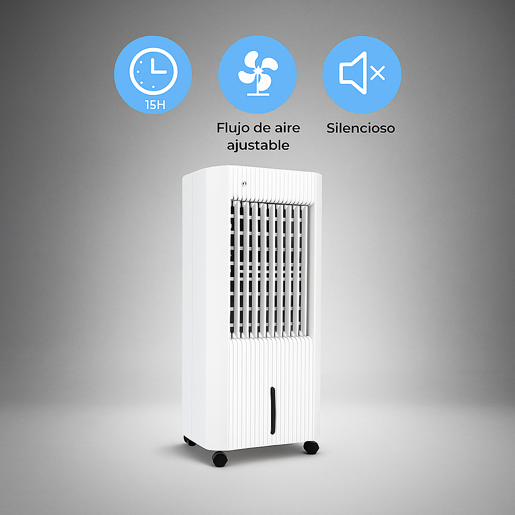 Enfriador de Aire Evaporativo 3 en 1 Portátil Silencioso - VyFlair