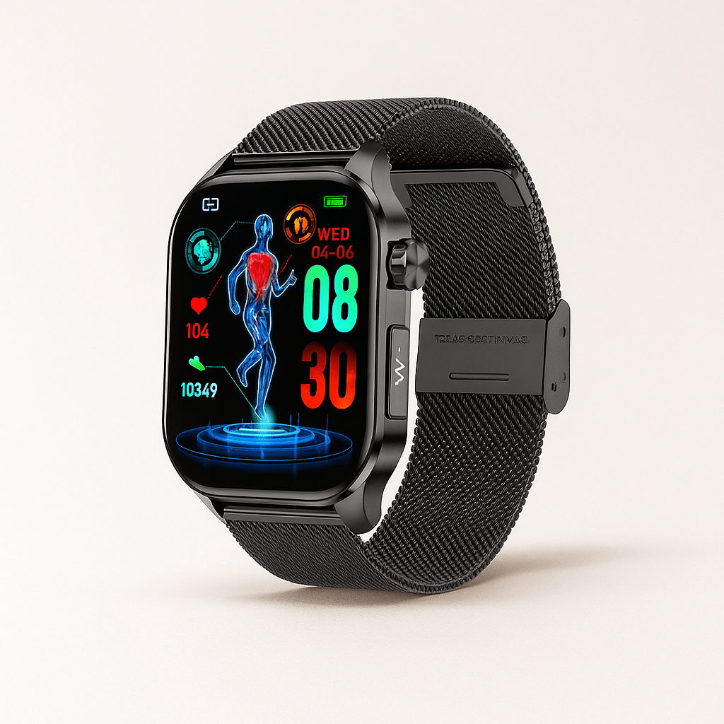 Reloj Salud Inteligente para Adultos Mayores con SOS - VyFlair