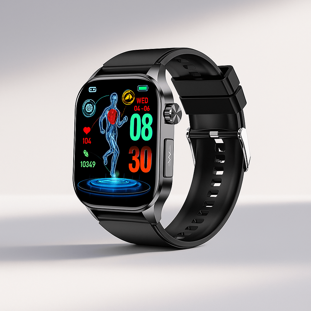 Reloj Salud Inteligente para Adultos Mayores con SOS - VyFlair