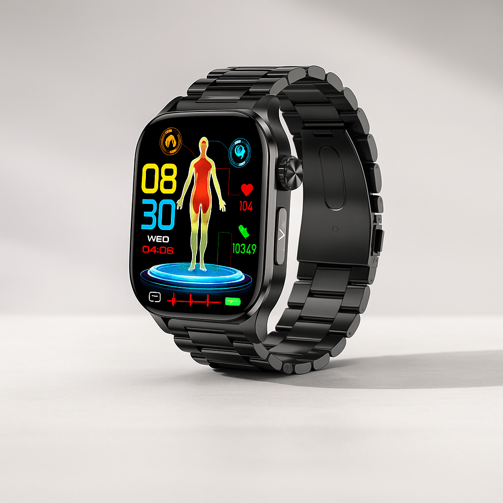 Reloj Salud Inteligente para Adultos Mayores con SOS - VyFlair