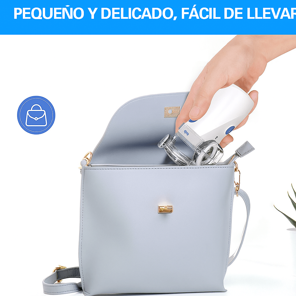 Nebulizador de Malla Portátil para Adultos y Niños - VyFlair