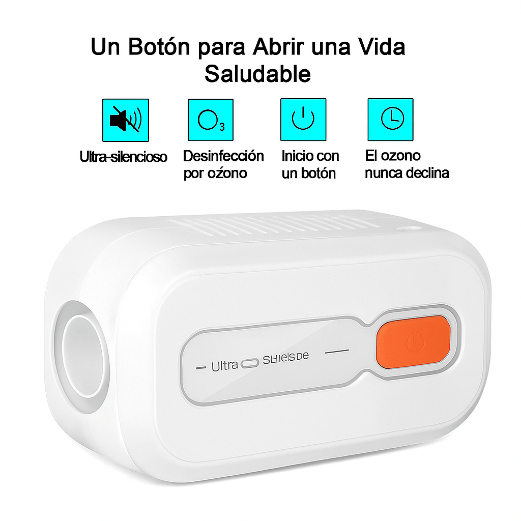 Limpiador Automático de CPAP con Ozono Portátil - VyFlair