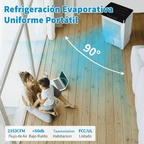 Enfriador de Aire Evaporativo Portátil 10 Galones - VyFlair