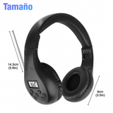 Auriculares Bluetooth con Radio FM y Graves Potenciados - VyFlair