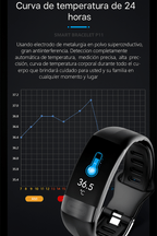 Vyflair | Pulsera Inteligente EKG Presión Arterial Mujer - VyFlair