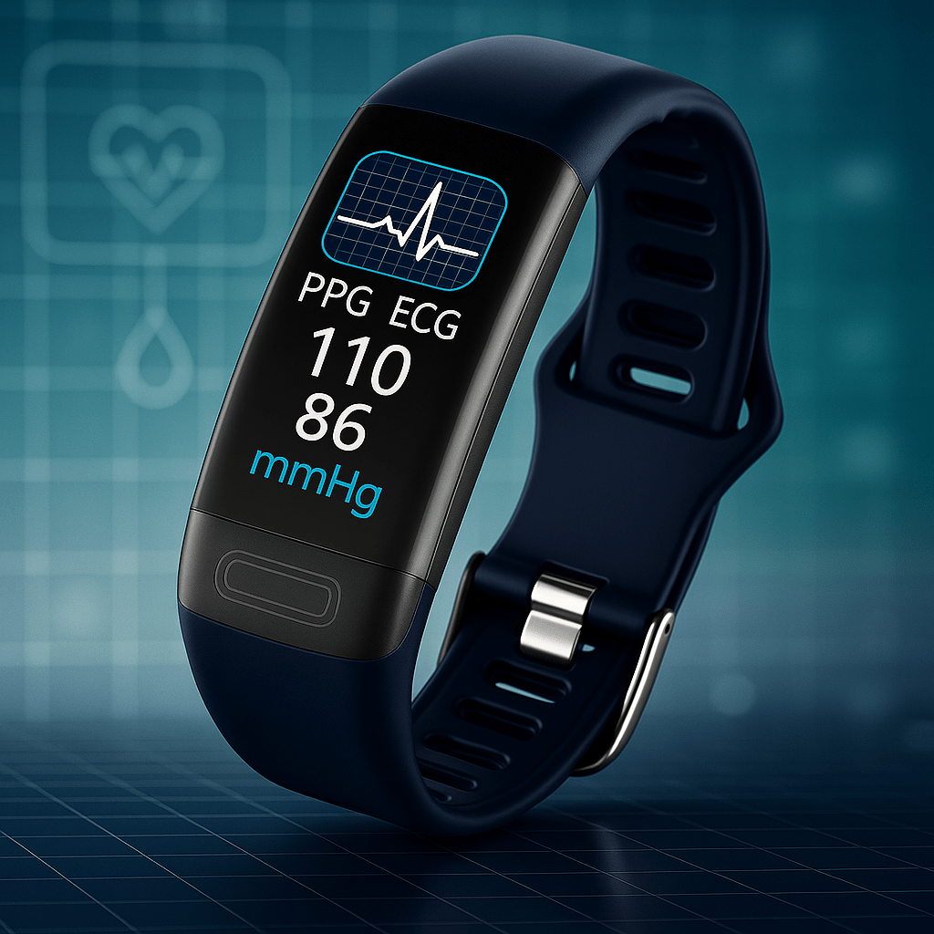 Vyflair | Pulsera Inteligente EKG Presión Arterial Mujer - VyFlair