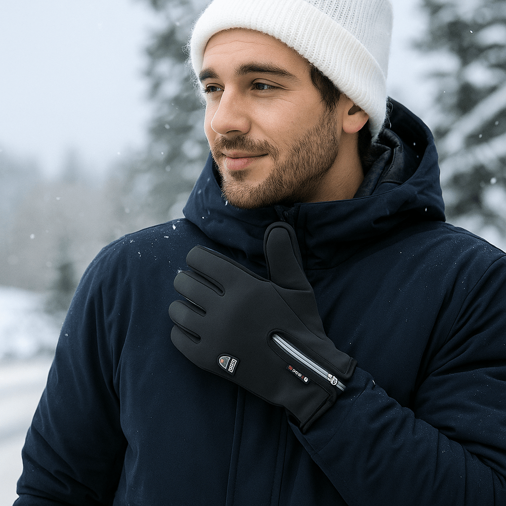 Guantes Tech Touch – Calientes y Táctiles Impermeables - VyFlair