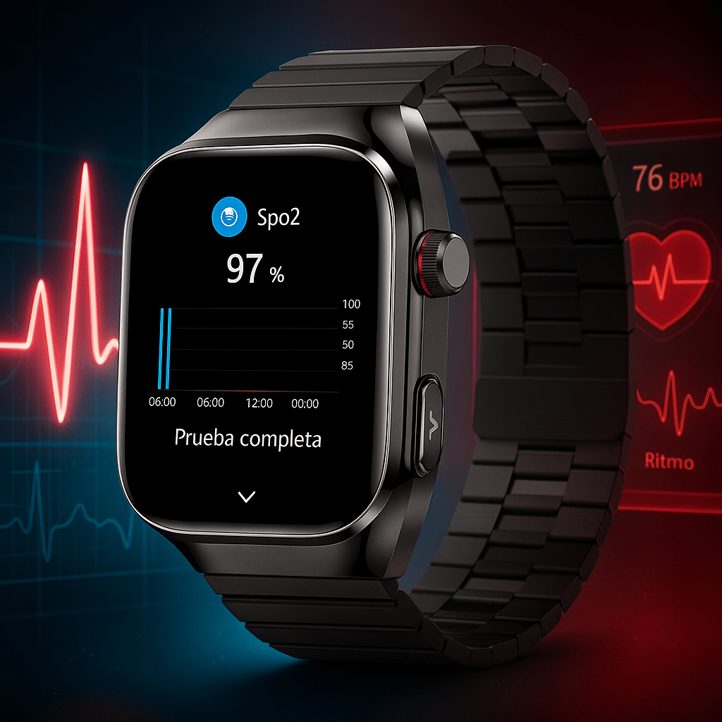 Reloj Inteligente Salud ECG AMOLED 2.04 - VyFlair