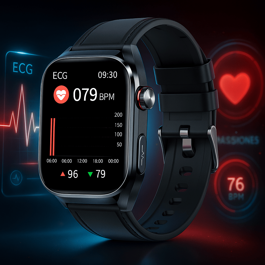 Reloj Inteligente Salud ECG AMOLED 2.04 - VyFlair