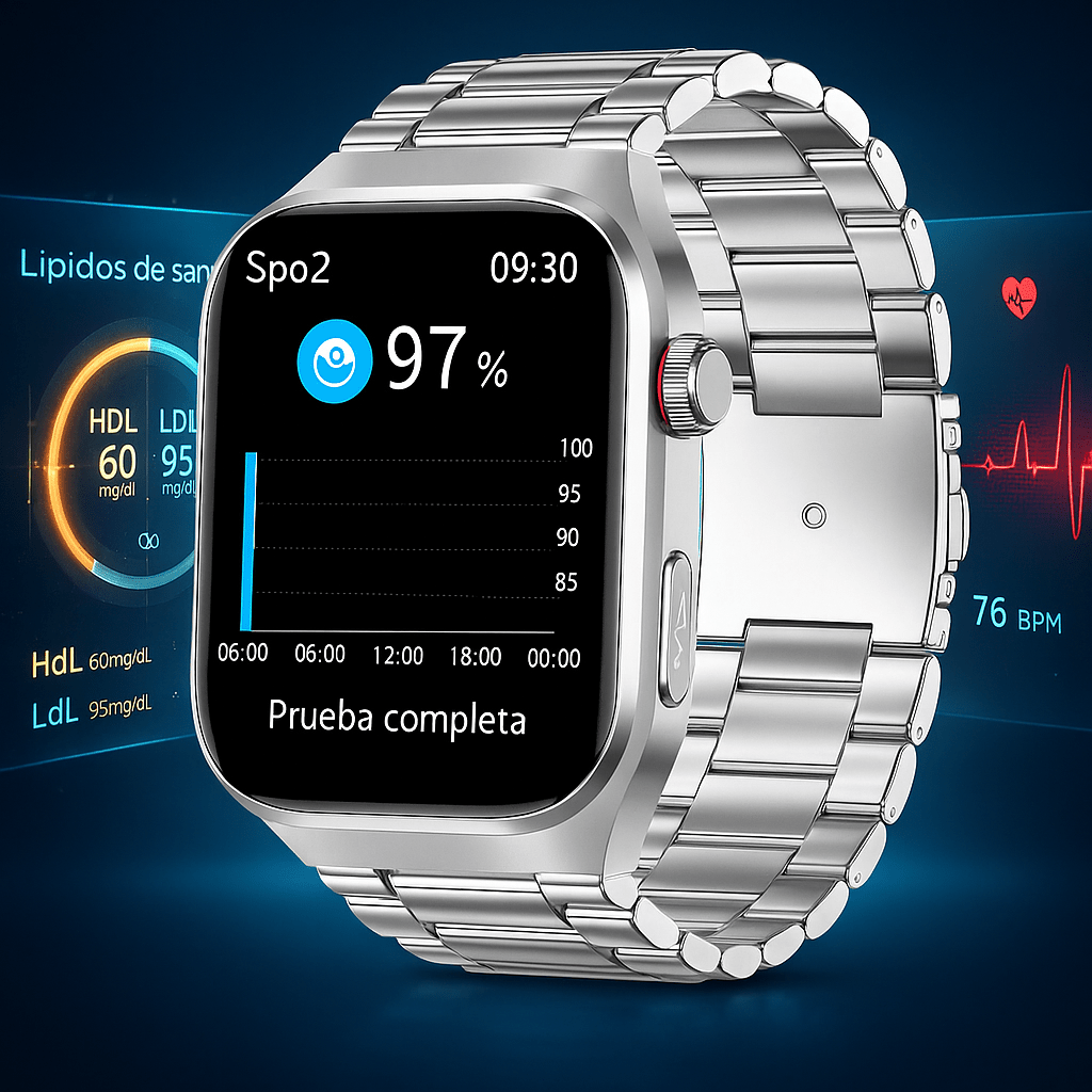 Reloj Inteligente Salud ECG AMOLED 2.04 - VyFlair