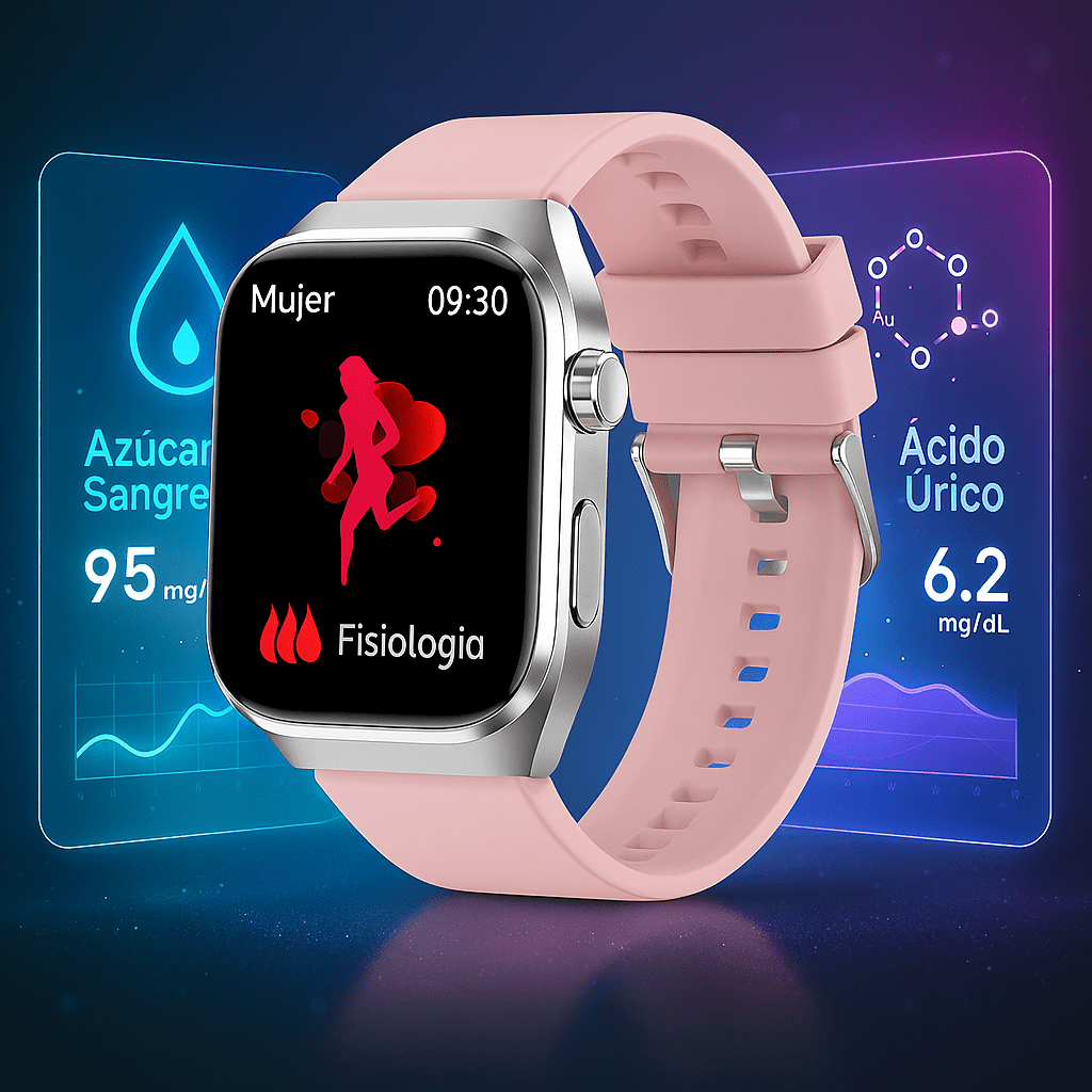 Reloj Inteligente Salud ECG AMOLED 2.04 - VyFlair