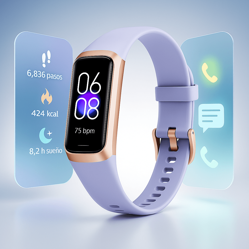 Reloj Inteligente Impermeable Unisex con Monitoreo de Salud - VyFlair