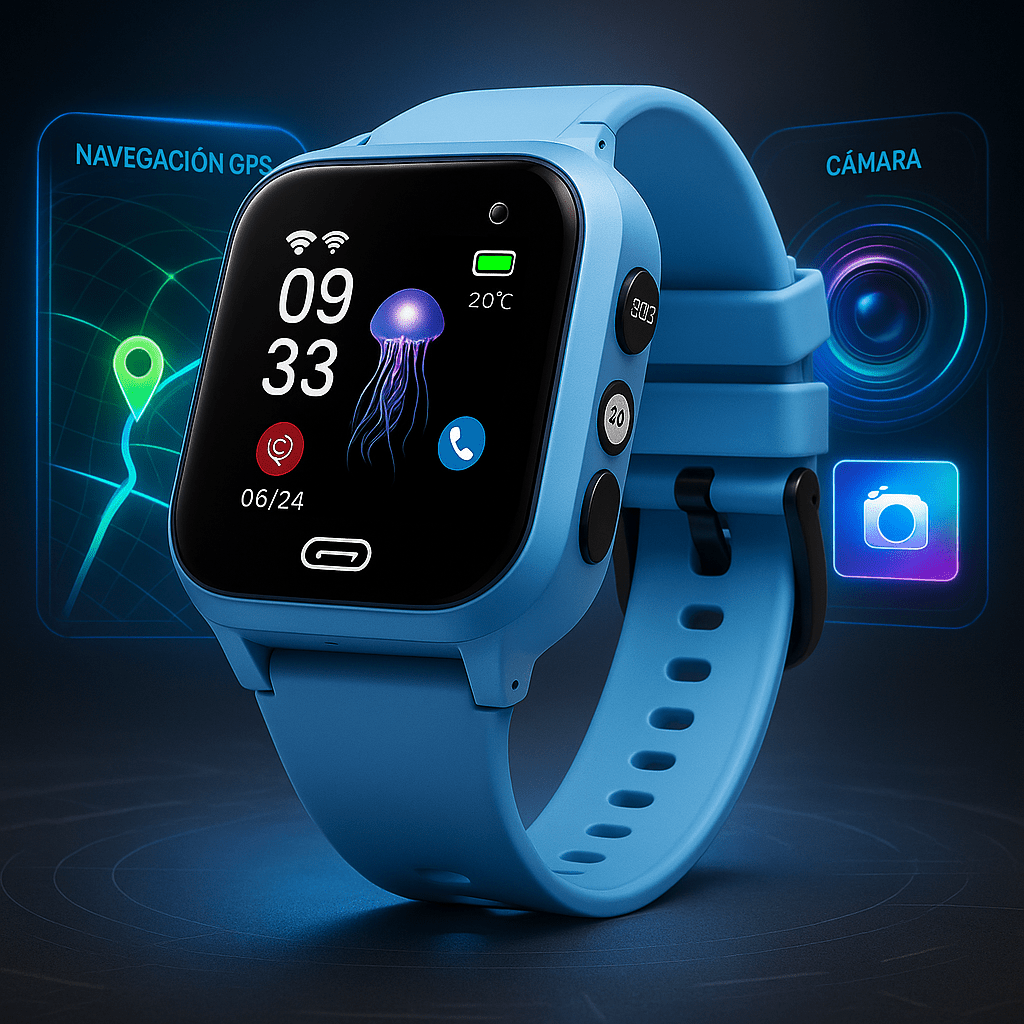 Reloj Inteligente para Niños con GPS y Videollamada - VyFlair