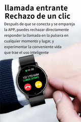 Smartwatch PulseTrack Slim Impermeable y Ultraligero - VyFlair