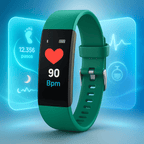 VitaWatch Reloj Inteligente para Mayores con Monitor de Salud - VyFlair