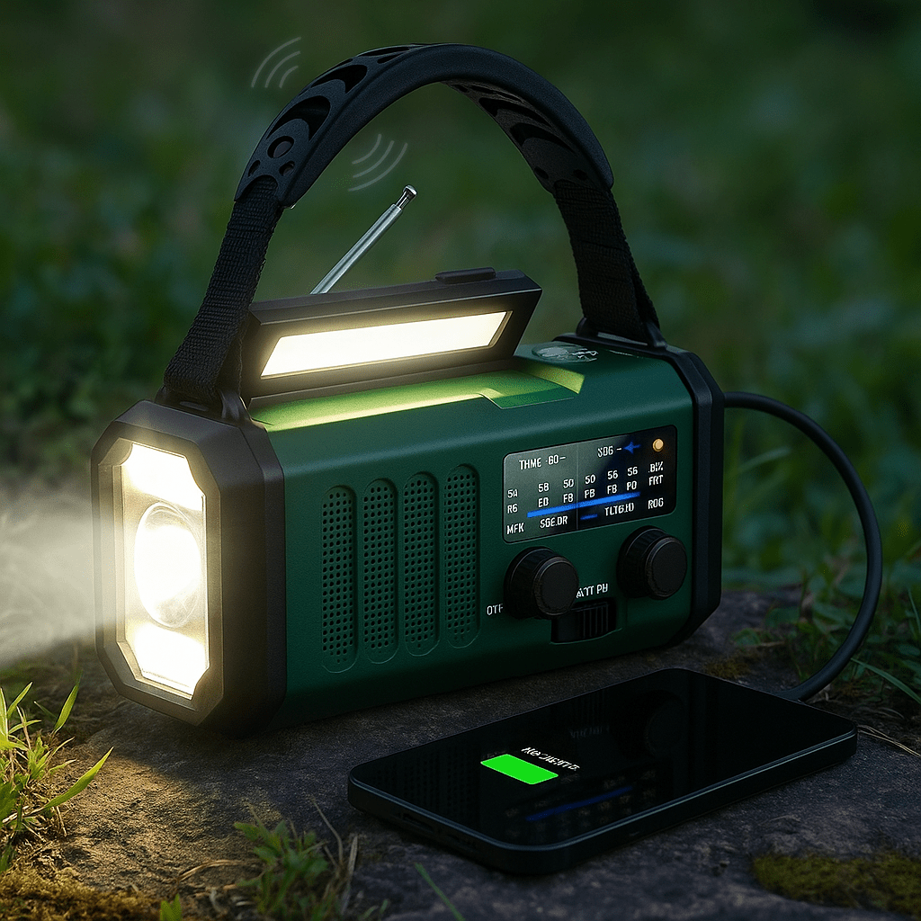 SurvivorPro Radio de Emergencia 10.000mAh - VyFlair