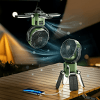 Ventilador Portátil Camping con Luz LED y Batería 6000mAh - VyFlair