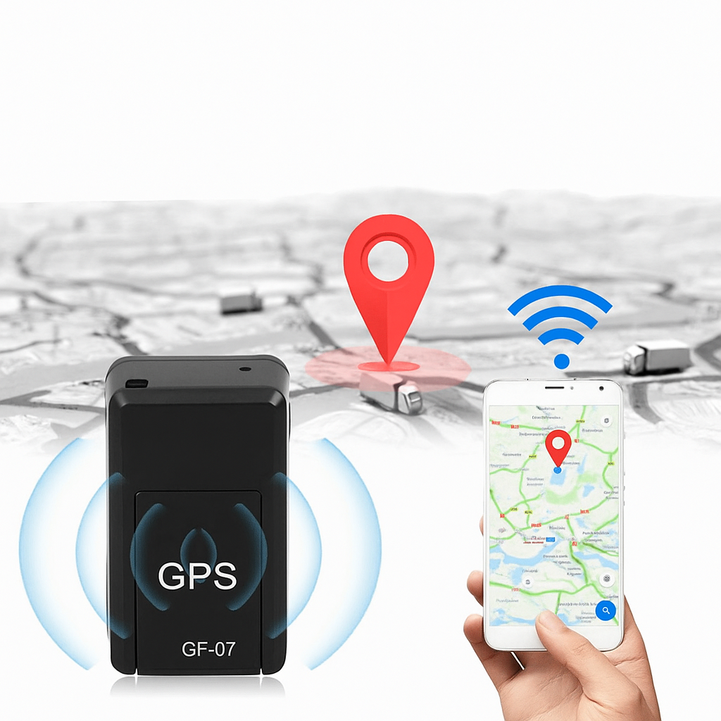 Mini GPS Tracker Magnético para Auto – Localizador en Tiempo Real y Alta Precisión