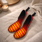 Plantillas calefactables | Recargables, control remoto | Invierno