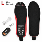 Plantillas calefactables | Recargables, control remoto | Invierno