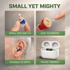 Auriculares inalámbricos in ear | Bluetooth, mini invisibles | Música