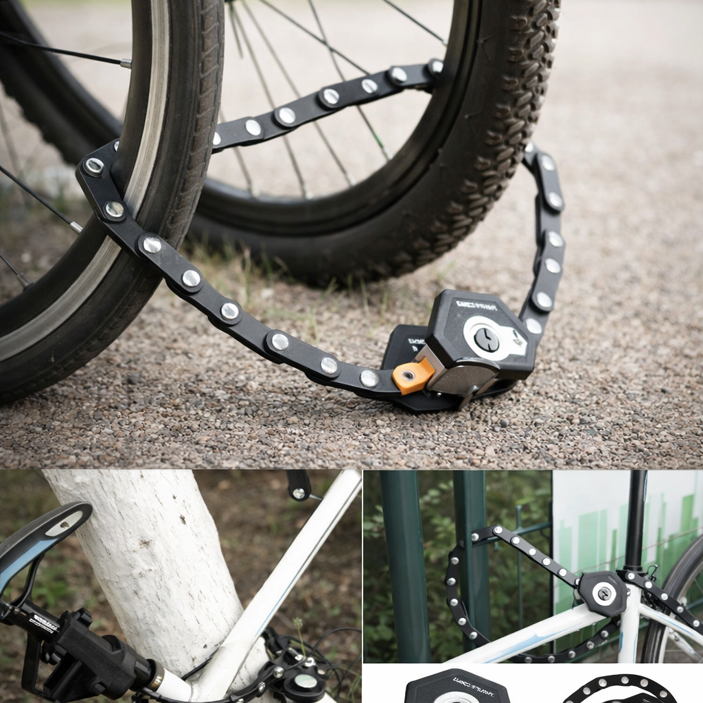Candado bicicleta | Antirrobo, acero templado | Alta seguridad, resistente