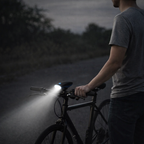 Luz bicicleta | 3 en 1, LED recargable | Bocina, alta visibilidad