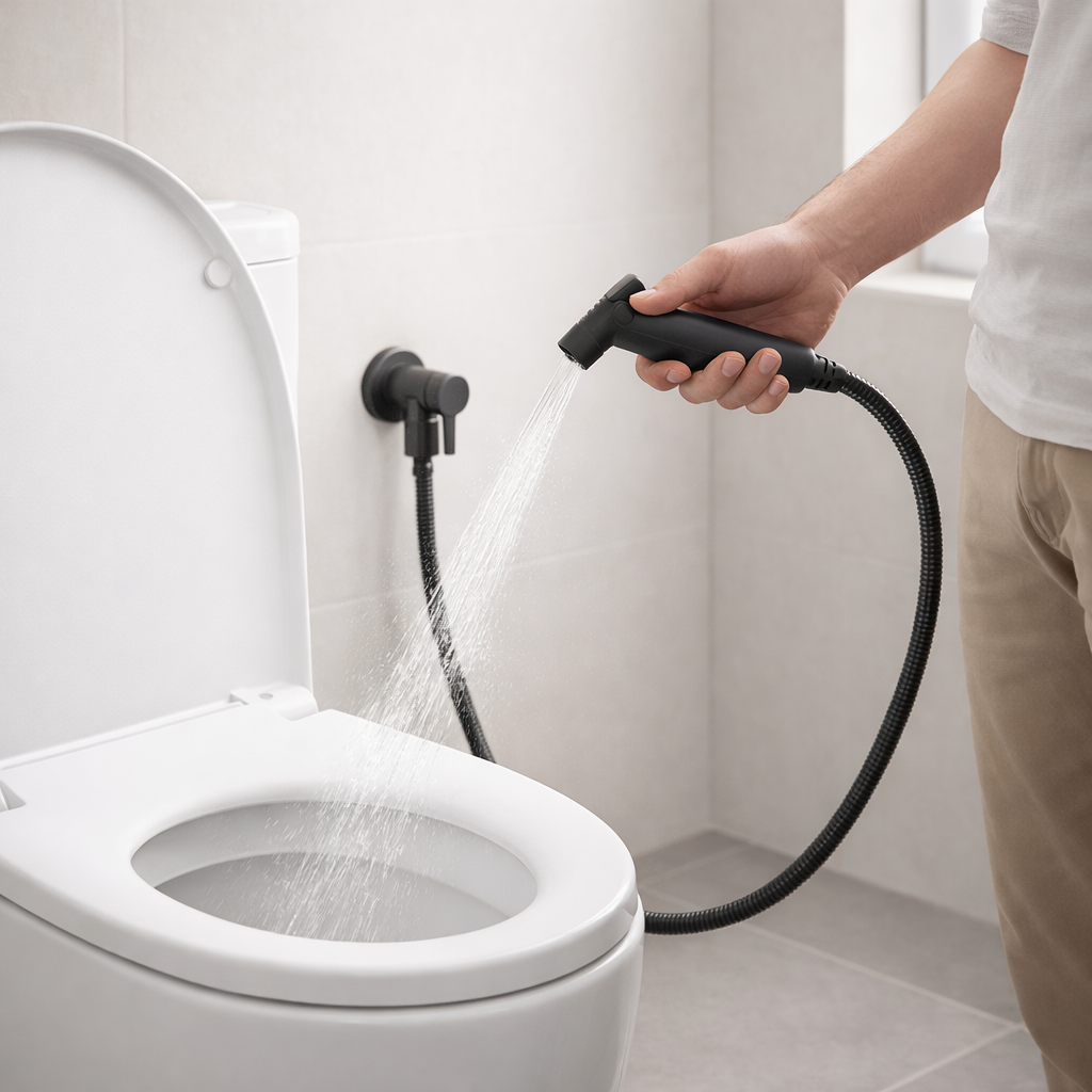 Rociador de bidet | Inodoro, limpieza higiénica | Cómodo, fácil